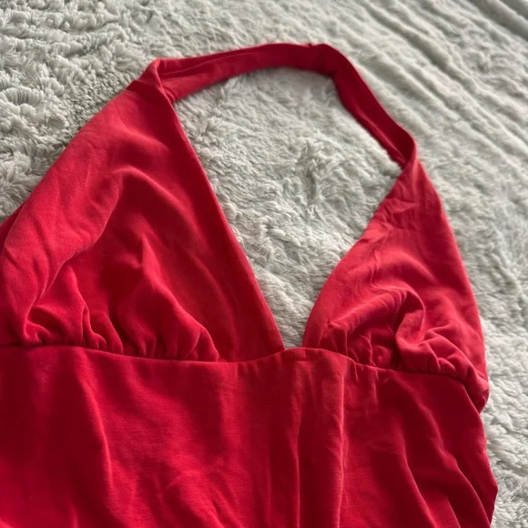 Urban Outfitters Red Halter Top - Picture 3 of 12